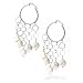 Bling Jewelry Hot New Dangling Biwa Coin Pearl title=