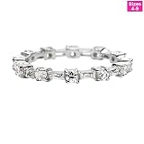 Ultra Thin CZ Stackable Eternity Band size 9 Emitations