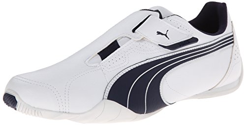 Puma men s redon move sneaker, white/peacoat, 10.5 m us