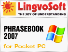 LingvoSoft PhraseBook 2007 German <-> Latvian for Pocket PC