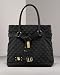 Marc Jacobs Quilted Casey Bag Tote Purse Black