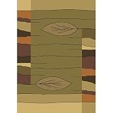 Solitude Rug - Green (6x9')