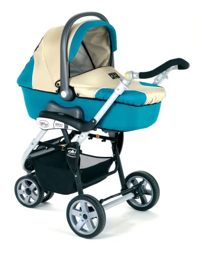 Neonato Reverso Sport Tris 733 Lightweight City 3-Wheel Stroller and Carrycot Travel System