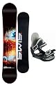 New Sims Impulse 148 cm Snowboard W/ Kids Bindings
