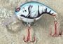 JLVLures Shallow Crankbait Blue Crawfish : Diver Lures JLV Freshwater Smallmouth Steelhead Pike Salmon Trout Perch Whiper Mid Depth Walleye Casting Bass Hook Treble Red Boat Dock Brook Bay Little Stump River Trolling Weed Surface Topwater Shad