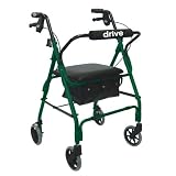 Drive Medical Aluminum Rollator - Green