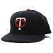 Minnesota Twins NEW ERA Fitted Baseball Hat - Navy
