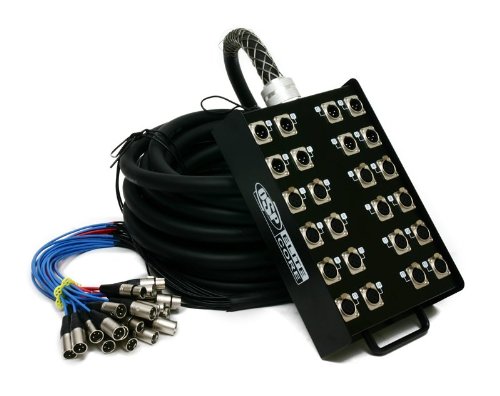 Elite Core 16 x 8 Channel 100 Pro Audio Stage Snake