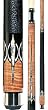 Antique Stained Lucasi White Celestial Vault Design Two-Piece 58" Billiard Cue (18-21oz)