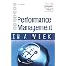 Performance Management in a Week