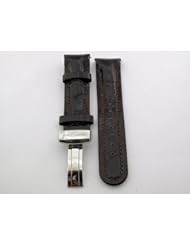 Joe Rodeo Genuine Leather 20mm Black Watch Band.