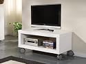 TV Regal Rollenregal TV M&ouml;bel Fernsehregal 80x40