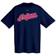 Cleveland Indians Official Wordmark Short Sleeve T-Shirt