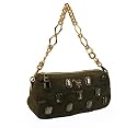Prada Brown "Tessuto Pietre" Handbag