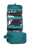 Hanging Toiletry Cosmetics Travel Bag, Teal
