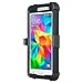 Samsung Galaxy Express Prime Case, Galaxy Sol,Galaxy J3 Case, Galaxy Amp Prime [Shock Proof] Heavy Duty Belt Clip Holster , Full Body Coverage with Built In Screen Protector/Rugged Protection, Black