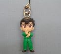 Anime Yuyu Hakusho Figure Cell Phone Strap Keychain Yusuke