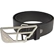 Fly Racing Title Men's Racewear Belt w/ Free B&F Heart Sticker Bundle - Black