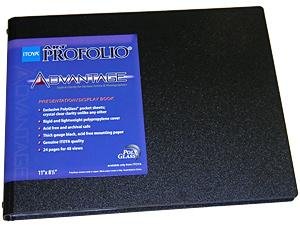 Art Profolio ADVANTAGE landscape with 24 pages/48 views art & photo album by Itoya sold in 2's - 5x7