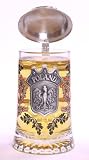 Glass & Pewter Stein - POLAND