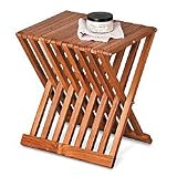 Folding Teak Shower Stool - Improvements