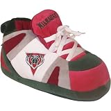 Milwaukee Bucks Mens Over Stuffed House Shoes