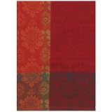 100% Cotton Jacquard Floral Dishtowel 18 X 28 Set 6 by 