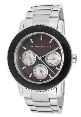 Women's Cheri Black MOP Dial Stainless Steel