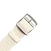 Wrist And Style Perlon Watch Strap (20mm, White)