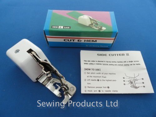 Tagliare & Hem (Cut & Hem) Overlocker Allegato, Si Adatta Brother, Janome, Toyota e Singer Domestico Macchine da Cucire - Consegna/Spedizione Gratuita!