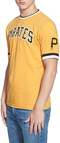 Pittsburgh Pirates- Arch Logo Adult Jersey T-Shirt - X-Large