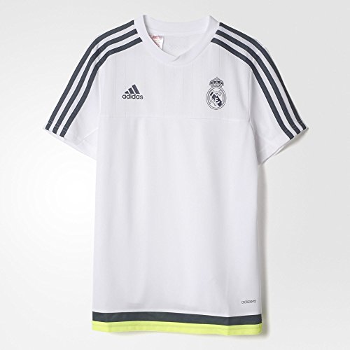 Adidas Real Madrid CF Training Youth Jersey-WHITE