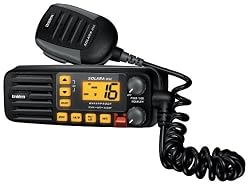 Uniden DSC-BK 25-Watt Full-Featured Fixed Mount VHF Marine Radio (Black)