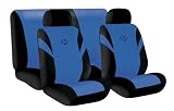 13 Piece Cosmic Blue EX Racing Universal Car Seat Covers Set