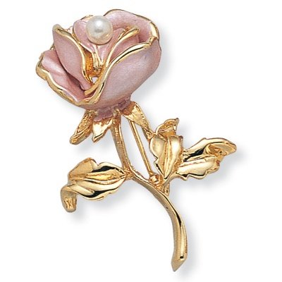 Childrens Toyshop  Jewelry : Sim. Pearl Flower Pin