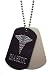 Diabetic Medical Alert ID Tag Double Diabetes Engraved Free