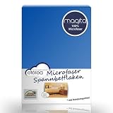 Produkt-Bild: Microfaser Jersey Spannbettlaken Spannbetttuch Royal Blau 140x200 - 160x200