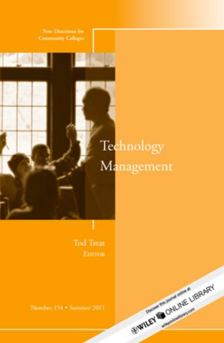 Technology Management: New Directions for Community Colleges, Number 154 (J-B CC Single Issue Community Colleges)