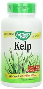 Nature's Way Kelp Capsules, 180-Count