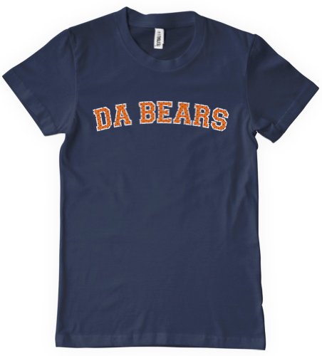 Da Bears T-Shirt Funny Retro TEE Chicago Mike 80s Ditka 70s Football