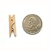 LWR CRAFTS Wooden Mini Clothespins 100 Per Pack 1