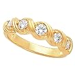 14K Yellow Gold Diamond Wedding/Anniversary Band - 0.50 Ct.