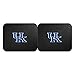 FANMATS 12284 NCAA Kentucky Wildcats Back Row Utility Car Mats - 2 Piece Set, 14in. x 17in., All Weather Protection, Universal Fit, Deep Resevoir Design, Molded Team Logo