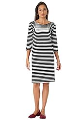 Plus Size Bateau Neck  Dress