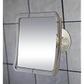 DB-Tech 6" Fogless Suction Cup Shower Shaving Mirror - With Super Strength Tightening Suction Cup - Flexible Rotating Neck for Optimal view - FOG FREE Facial Shave Mirror