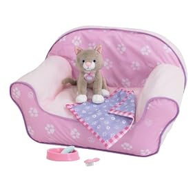 Puppy Lane Sofa and Cat
