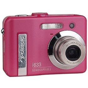 Polaroid i633 6MP 3x Optical/4x Digital Zoom Camera (Pink)