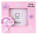 Fab Mum Pink Photo Frame
