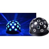 AMERICAN DJ モーター内蔵カラーLEDミラーボールエフェクト MINI TRI BALL