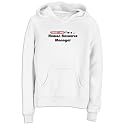 Sweatshirt Woman White " Trust Me, I Am Human Resource Manager " Occupations